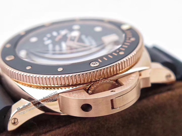 沛納海男士腕表 Pam684 ZF出品 小口徑玫瑰金表  gjs1750
